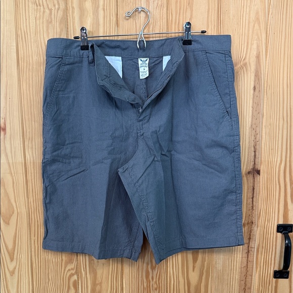 Faded Glory Other - Faded Glory Gray Flat Front Shorts Casual Lightweight Design